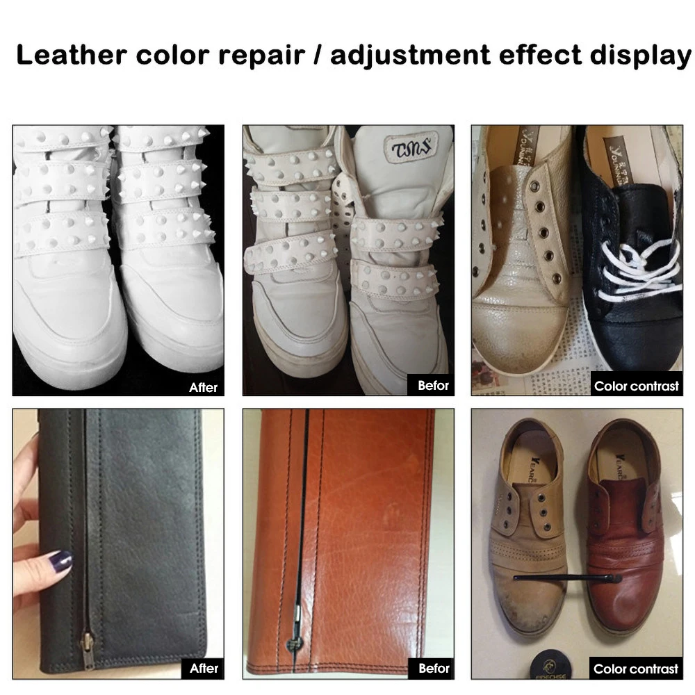 Kit de Reparación de Cuero, Bá - Sneaker Care Products reseña y precio